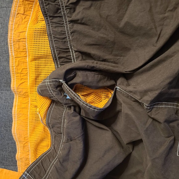 Mantaray Mens Swimwear Brown and Gold, size 3XL - Picture 7 of 9